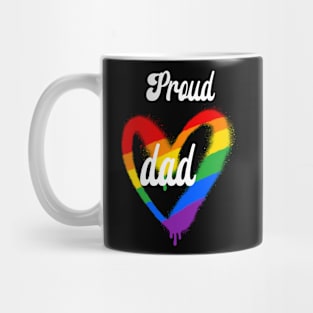 Dad LGBTQ Mug